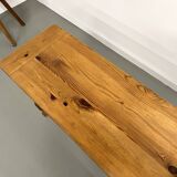 Pine bench, France, 1970