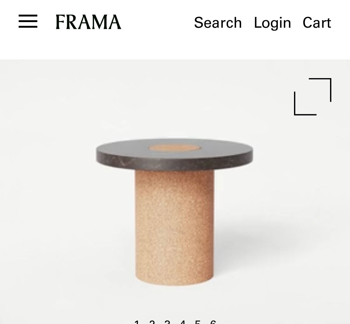 Table basse Frama Sintra Small