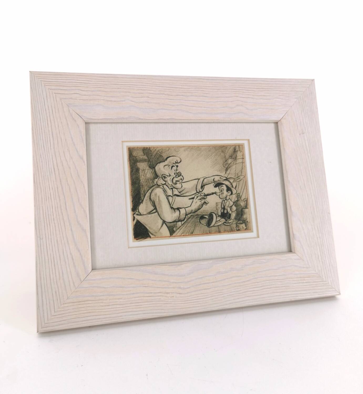 Disney painting Pinocchio sketch the art group