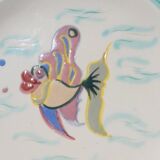 3 plates Cérenne Vallauris Les Pisces