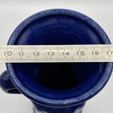 JASBA vase/pitcher/jug in blue glazed ceramic • West Germany • Circa 1960