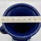 JASBA vase/pitcher/jug in blue glazed ceramic • West Germany • Circa 1960