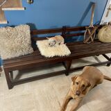 Vintage oak church pew 1940 /1950