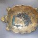 Vintage brass pocket tray in the shape of a turtle