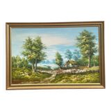 Oil on canvas, signature to identify