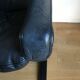 LOUNGE ARMCHAIR SIESTA BLACK LEATHER BY INGMAR RELLING FOR WESTNOFA
