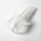 Small Vintage Clear Glass Vase / Single Flower Stylish Vase / Sweden / 2000