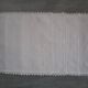 4 antique embroidered, monogrammed tea towels