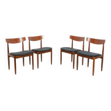 Mid-Century Dining Chairs in Teak by Ib Kofod Larsen for G-Plan, Great Brit