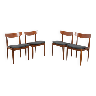Chaises de salle à manger Mid-Century en teck par Ib Kofod Larsen pour G-Plan, Grande-Bretagne