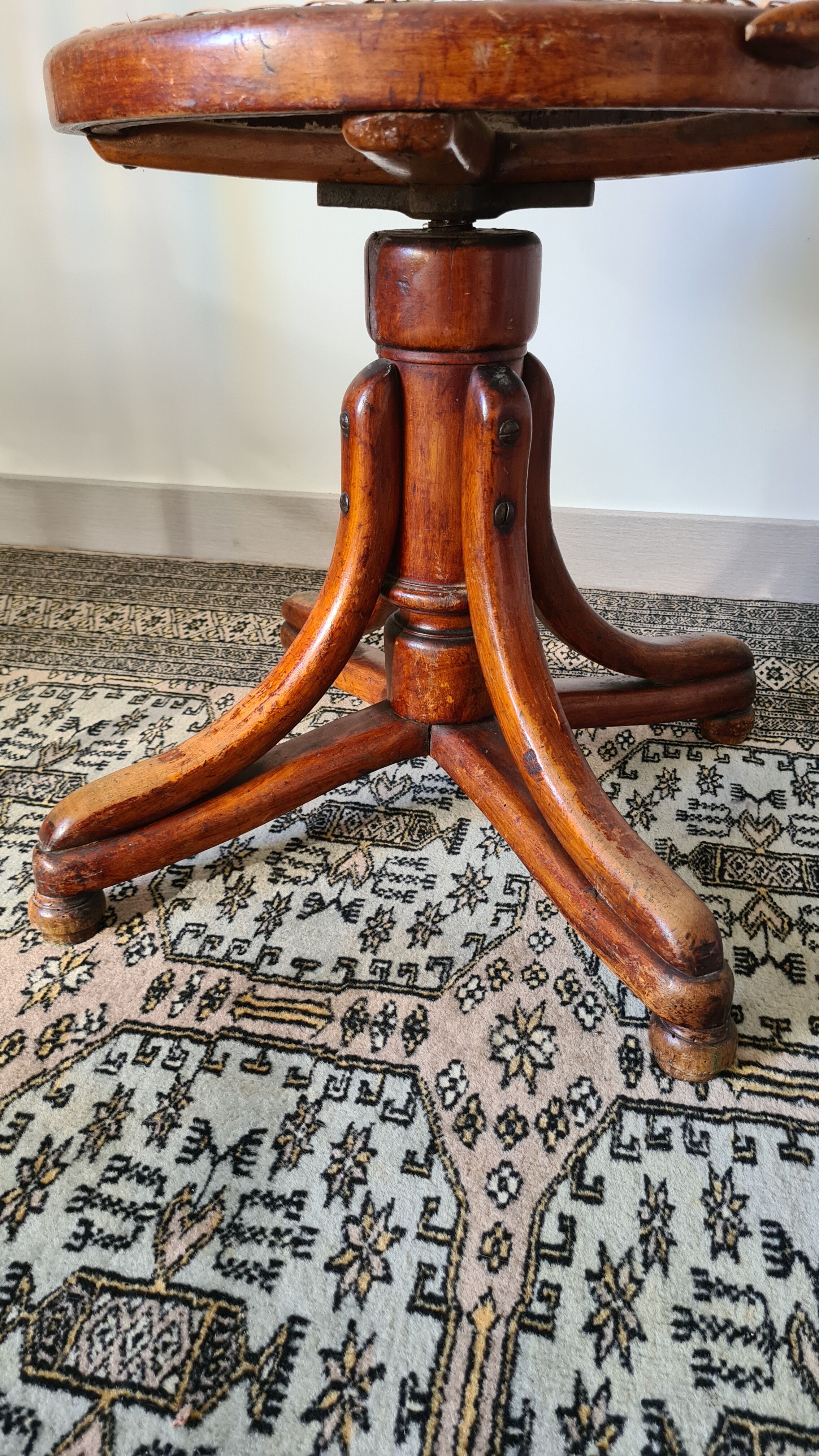 Antique office chair by J&J KOHN