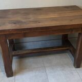 Vintage solid wood farmhouse table.