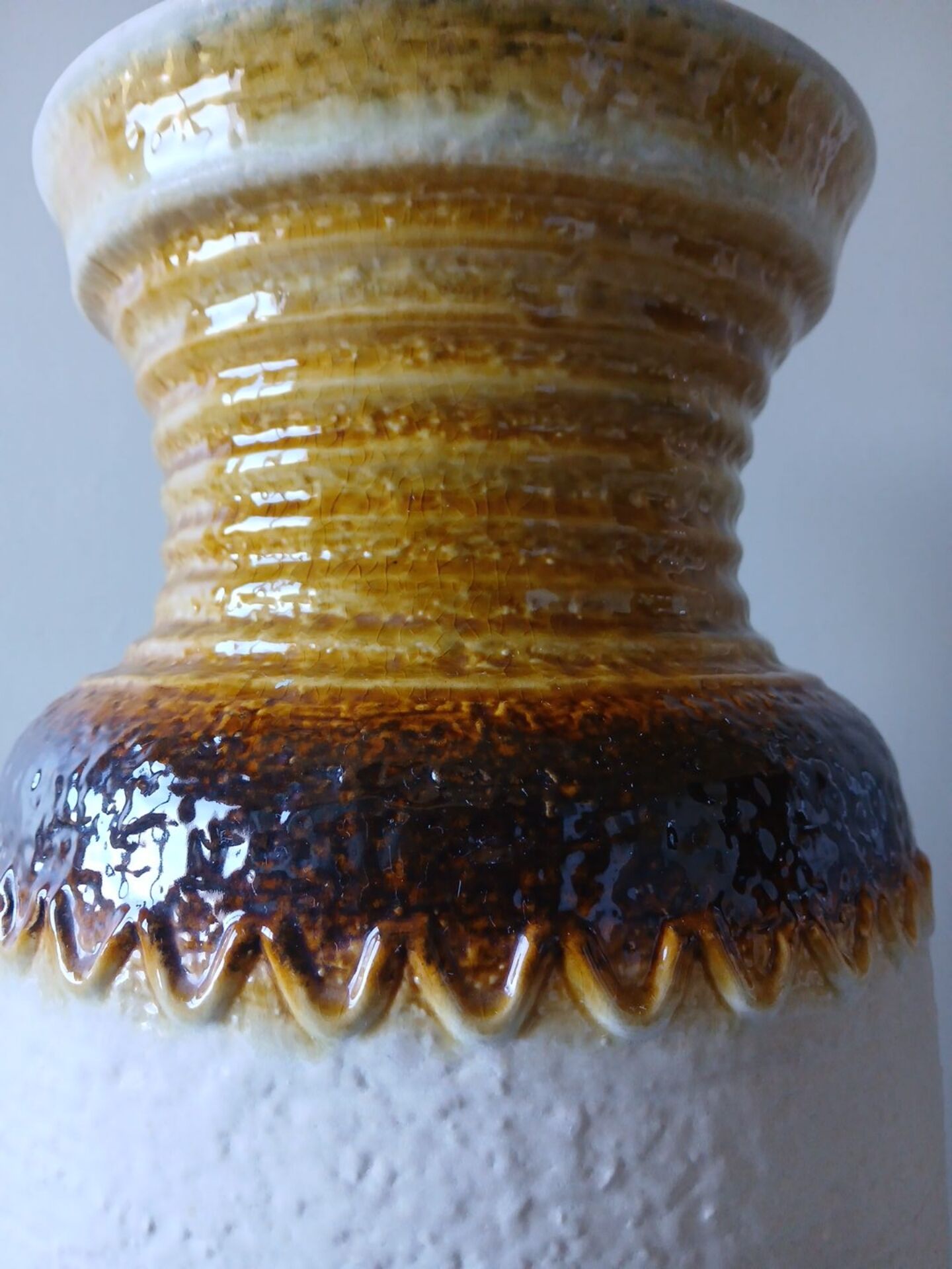 Large floor vase Uebelacker Ü-Keramik 1468/50 – West Germany – years
