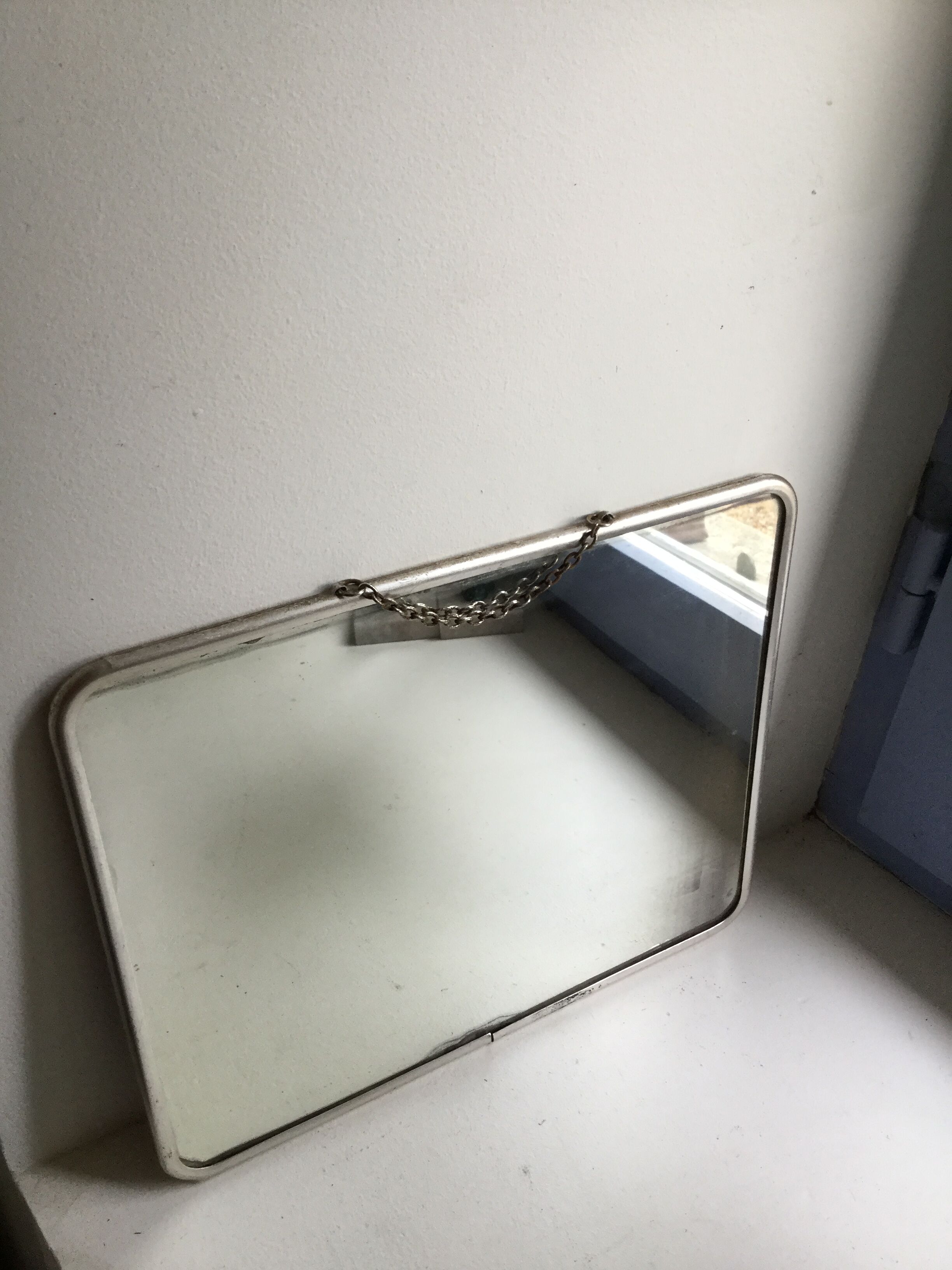 Barber mirror 50s 30x24cm