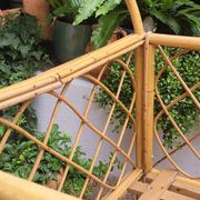 60s rattan children's bed
