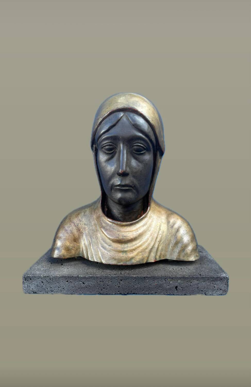 Bust of the Black Virgin of Marsat, Moulding Workshops of the Louvre