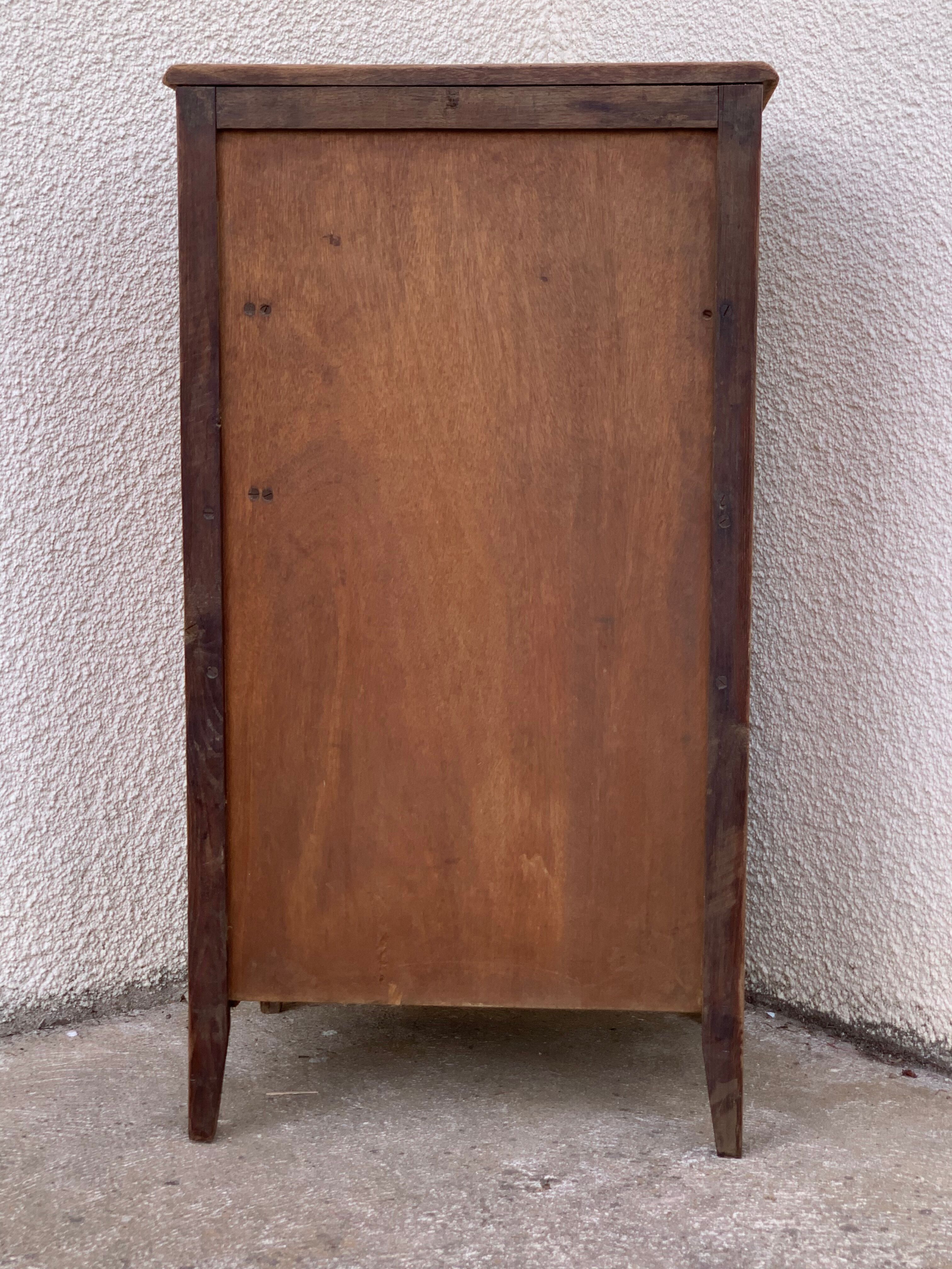 Parisian buffet art deco wood brut 1930