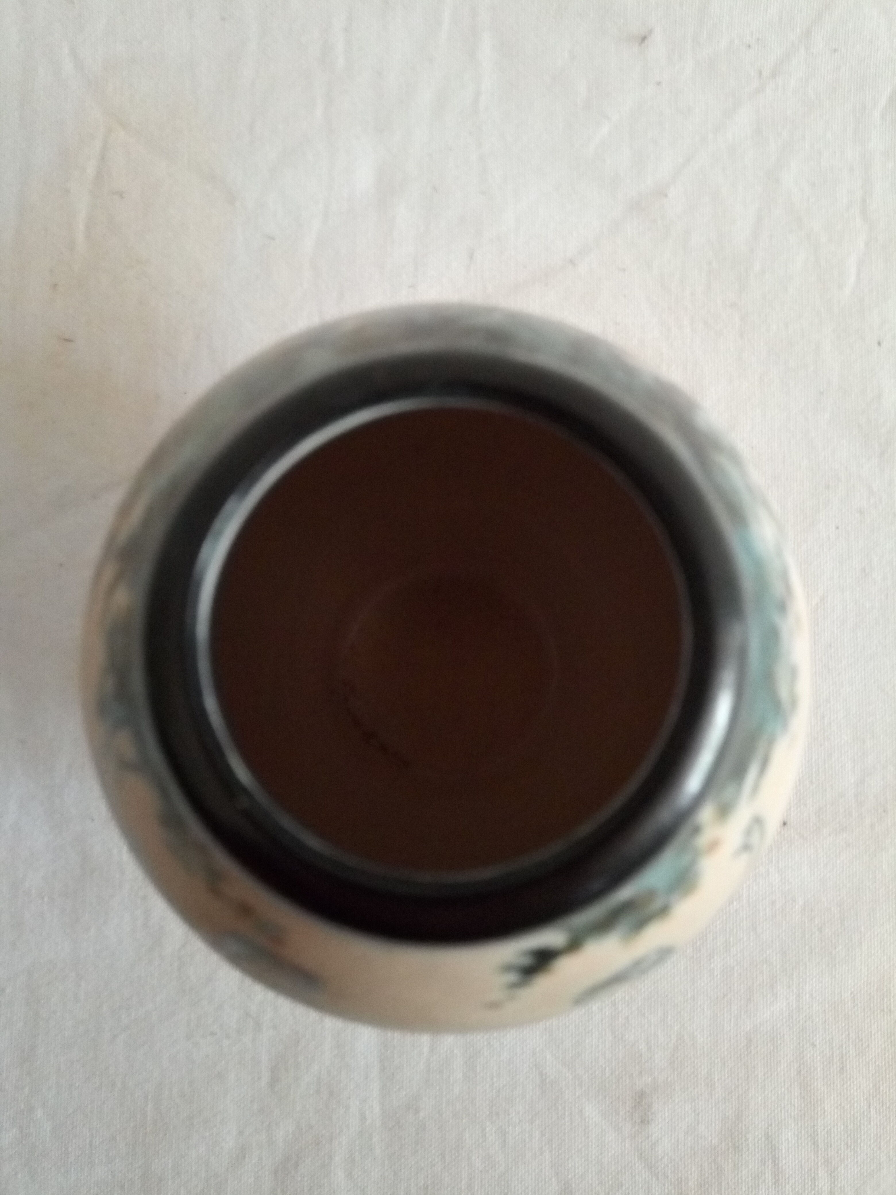 Ciboure sandstone vase by R. Berne.