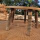 Wooden coffee table