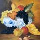 Oil painting on canvas vintage still life