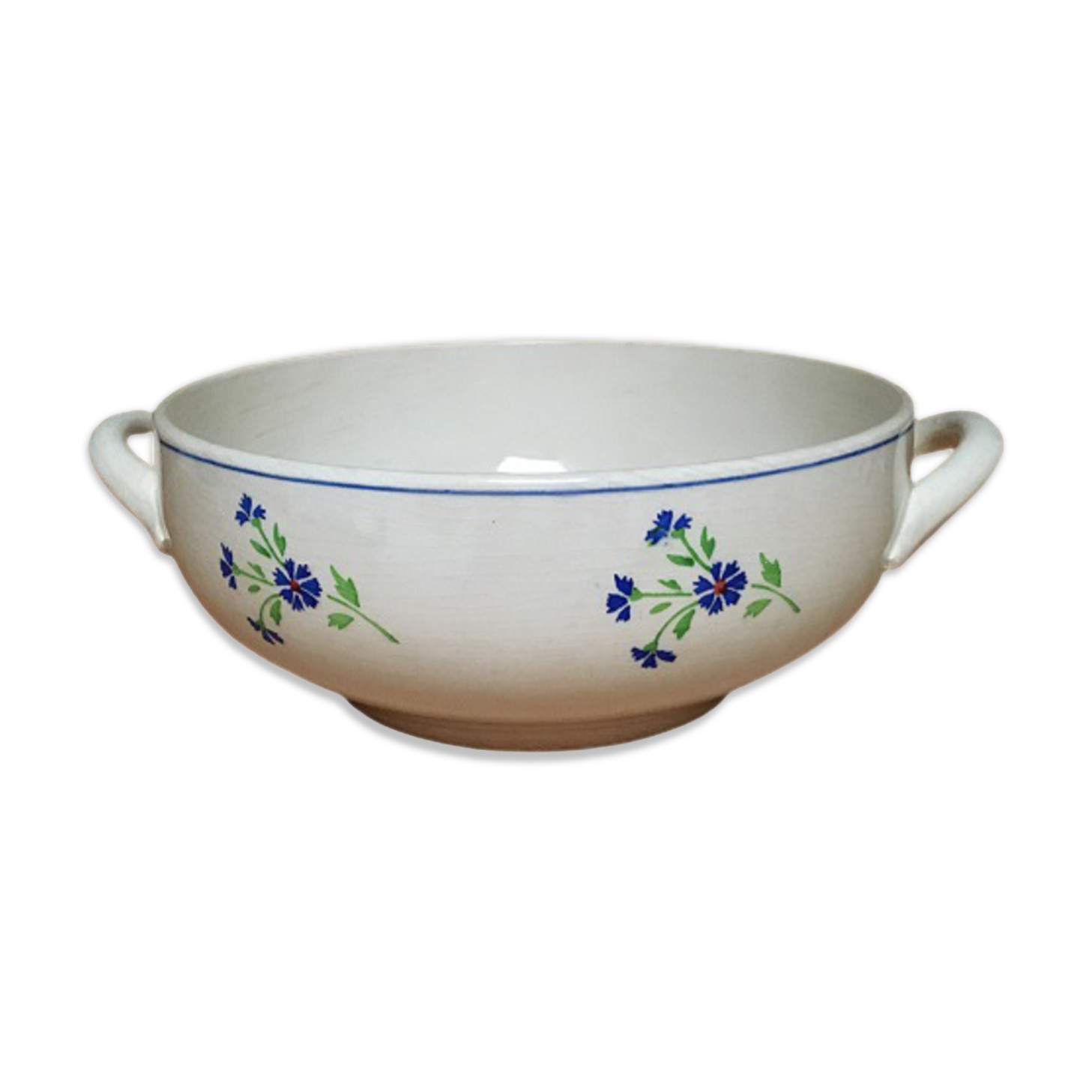 Legumier vintage niderviller model "blueberry"
