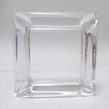 Scandinavian glass ashtray Nybro Sweden 1970