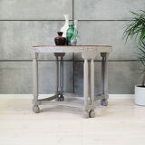 Table basse en chêne, design danois, années 40