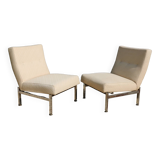 Pair of Georges Friedmann armchairs