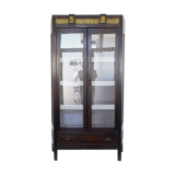 Cabinet showcase sideboard wood brass