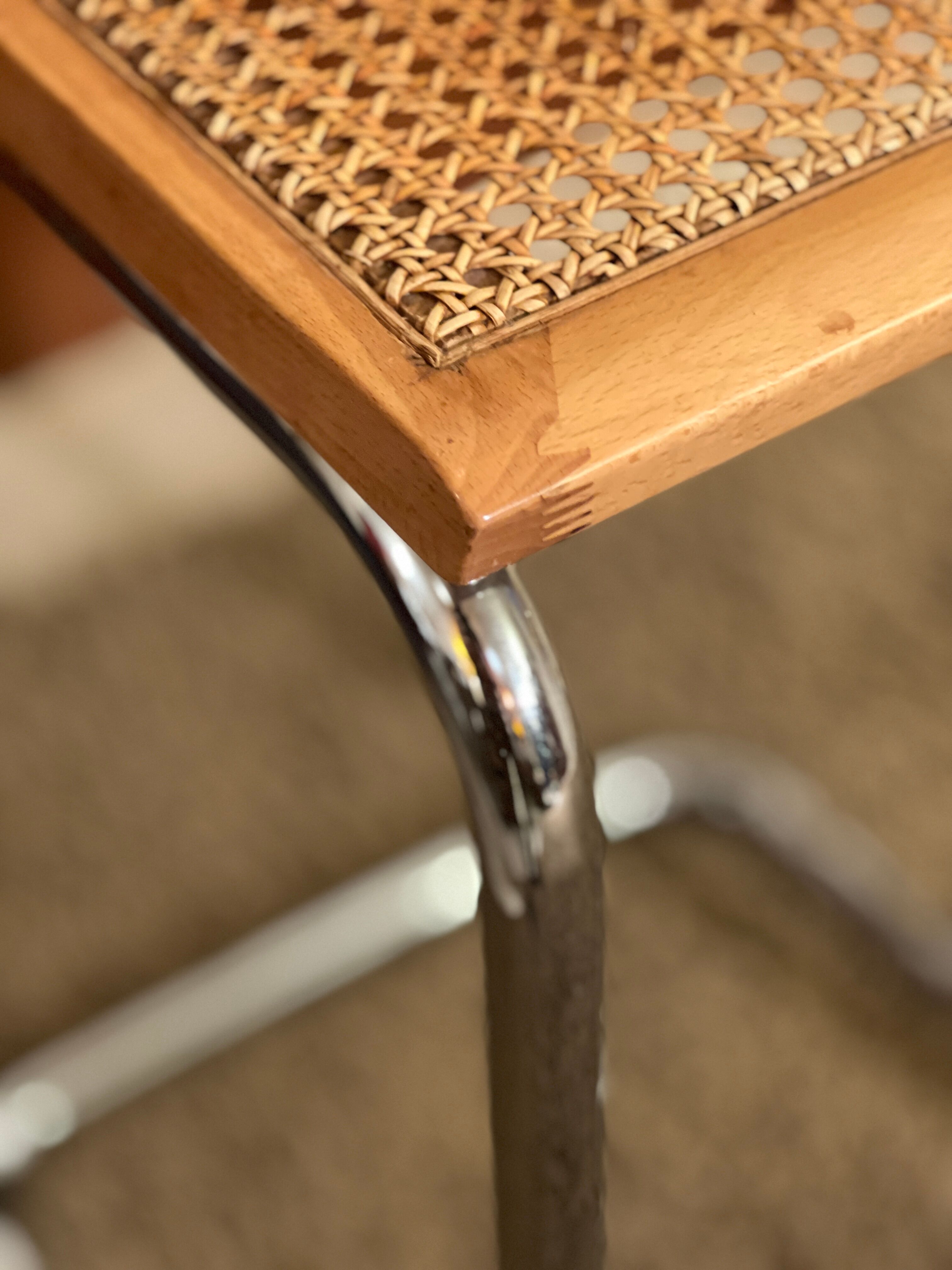 Bar stool model S32 Marcel Breuer Edition 1980