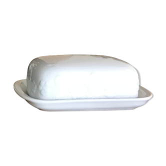 White porcelain butter