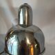 Industrial desk lamp 1950 in polished metal Bauhaus type