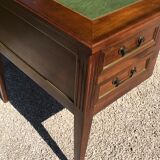 Louis XVI style desk in walnut period 1950