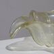 Gold-sequined Murano glass bowl, 1940s