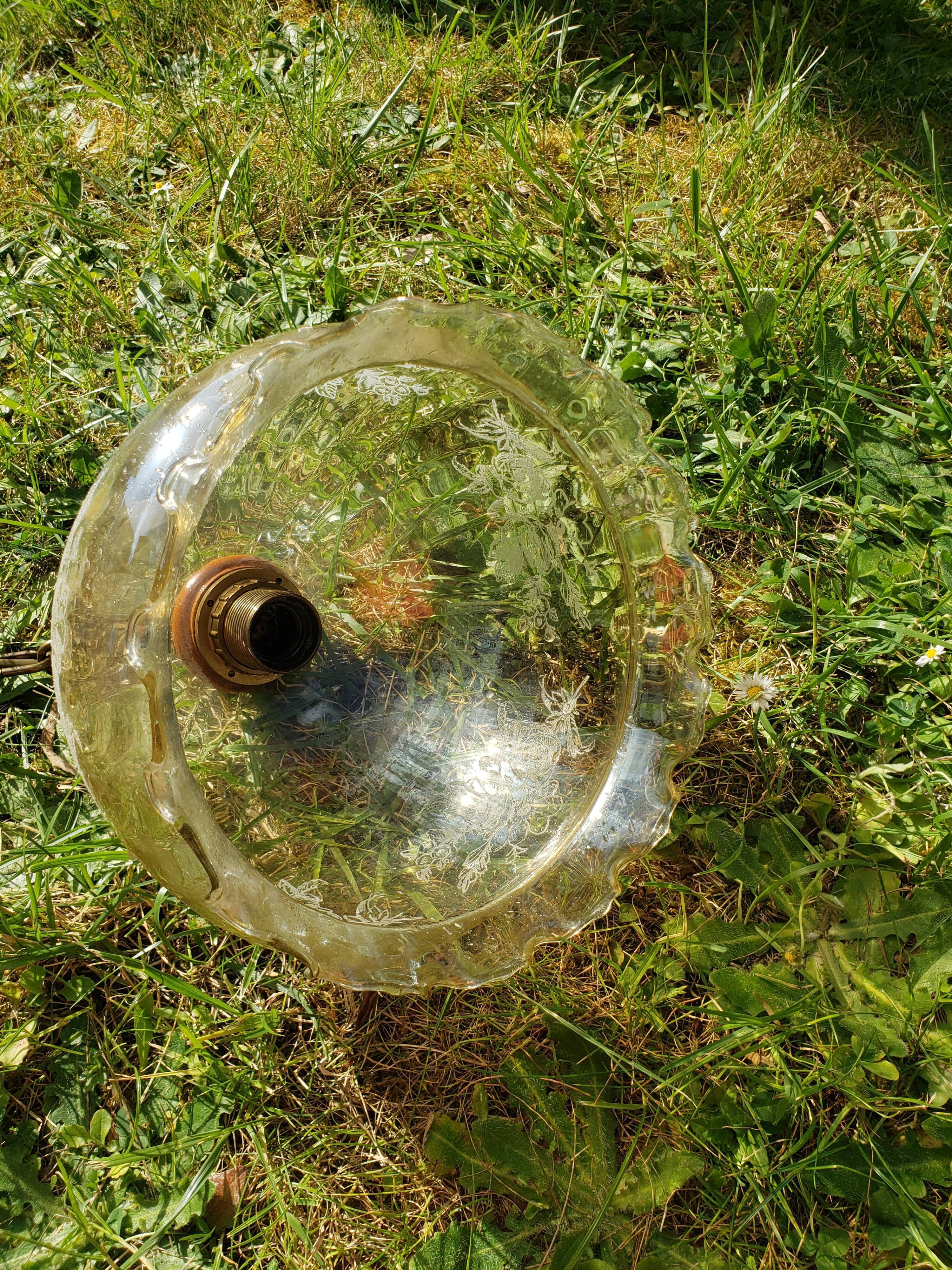 Suspension luminaire lamp