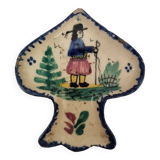 HB Henriot earthenware cup rests tea strainer