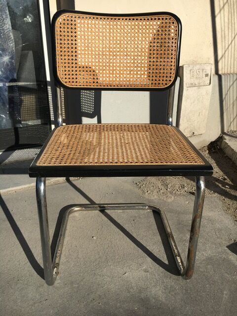 Suite of 6 chairs CESCA B32 by Marcel Breuer