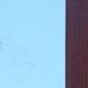 Vertical rectangular mirror in solid wood 118x75, brand Flabec, vintage.