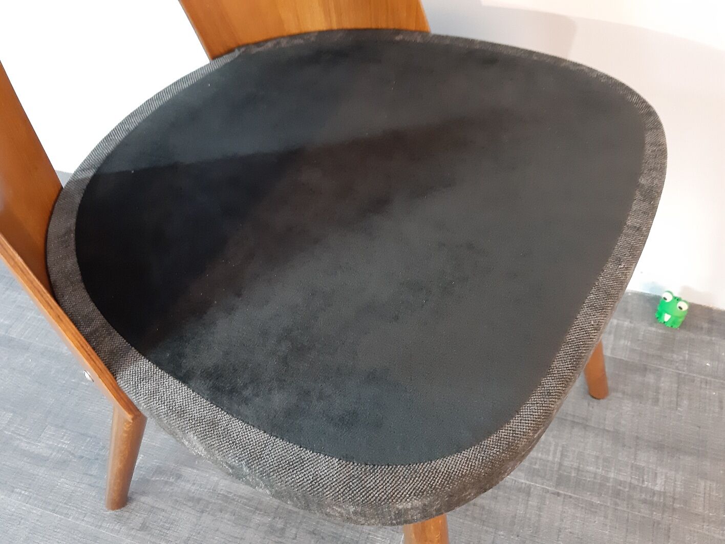Set 6 chairs Walnut Suman by MIER, Mid-Century Czechoslovakia 1960 s