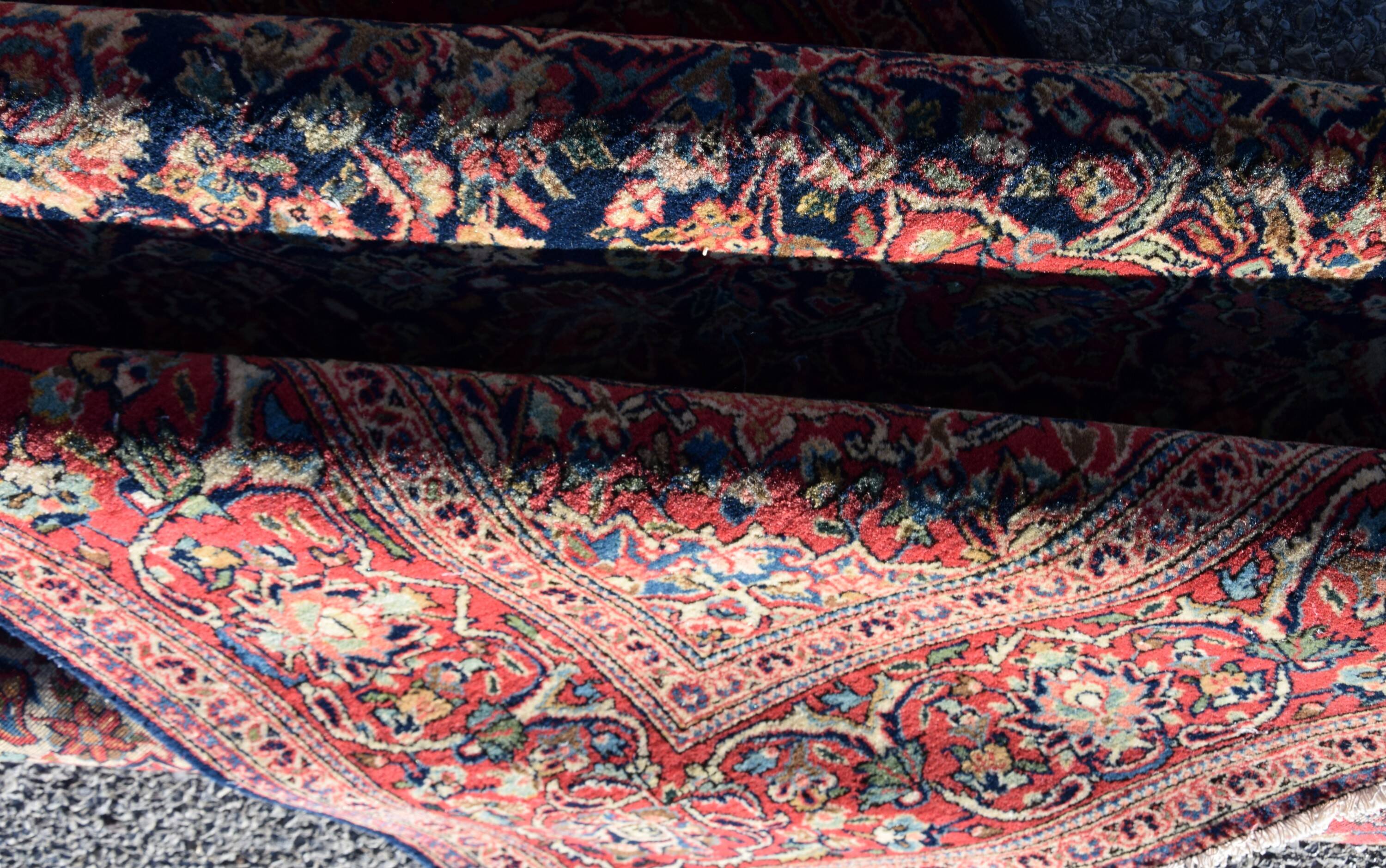 Persian Oriental carpet Iran Kashan - Size: 1.32 x 2.12 metres