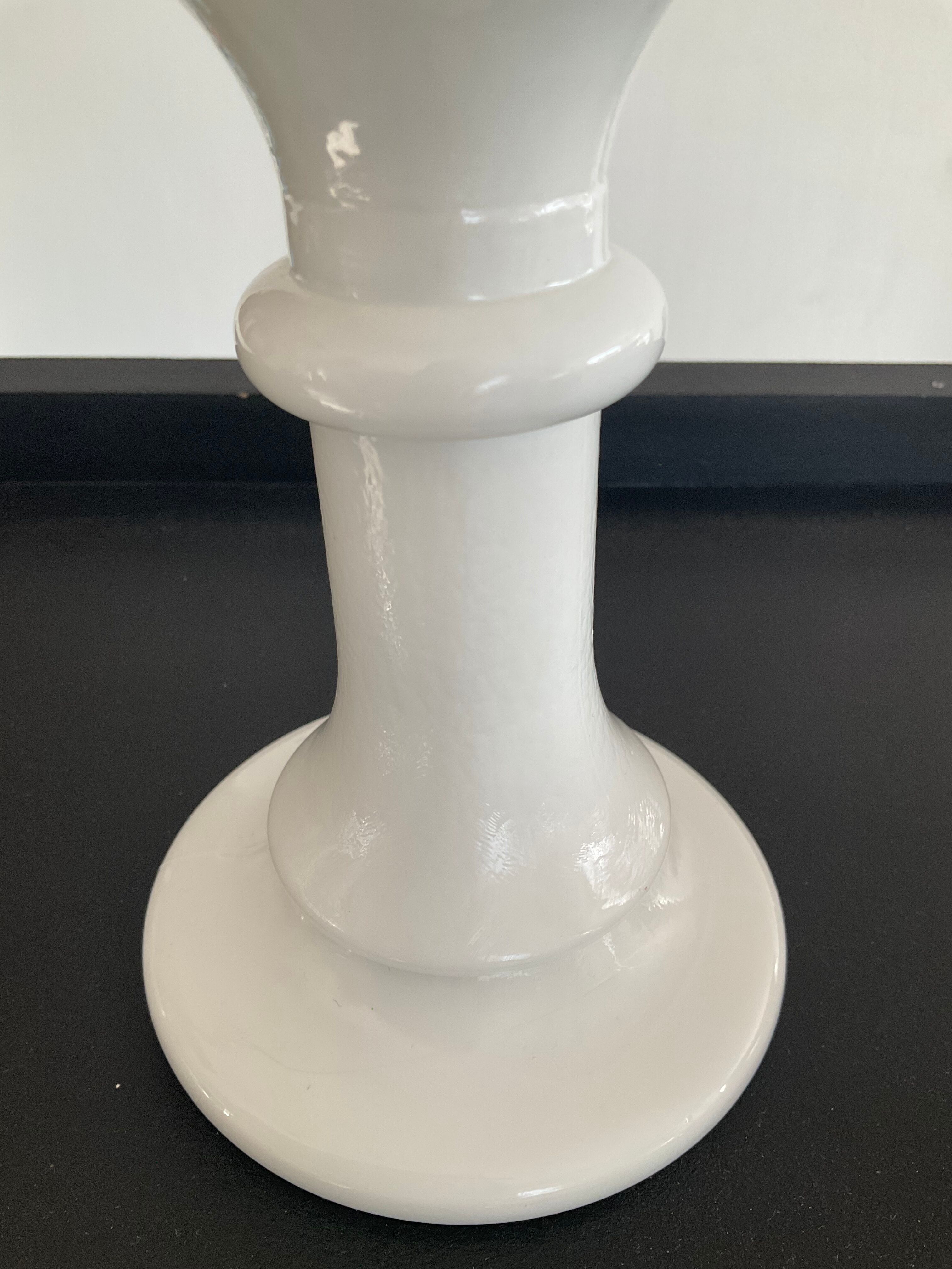 Opaline candle holder from the 50s