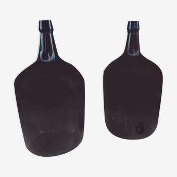 Pair of demijohns 5l