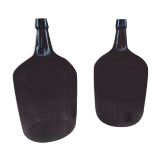 Pair of demijohns 5l