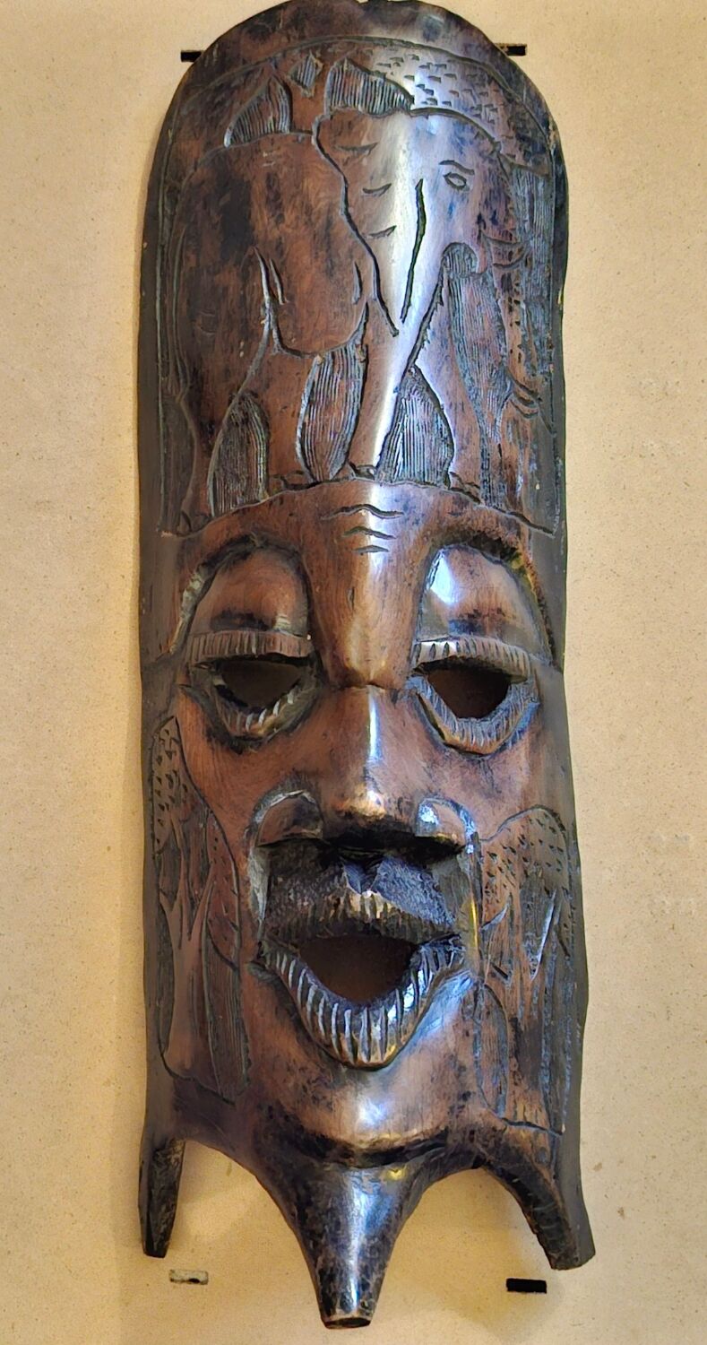 Wenge tribal mask