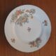 40s floral porcelain plate series