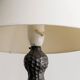 Vintage Danish Mid Century Sculptural Cast Iron Table Desk Lamp, 1940s
