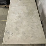 Table bistrot marbre blanc
