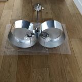 Cinna pendant light Chromed metal Design 2000