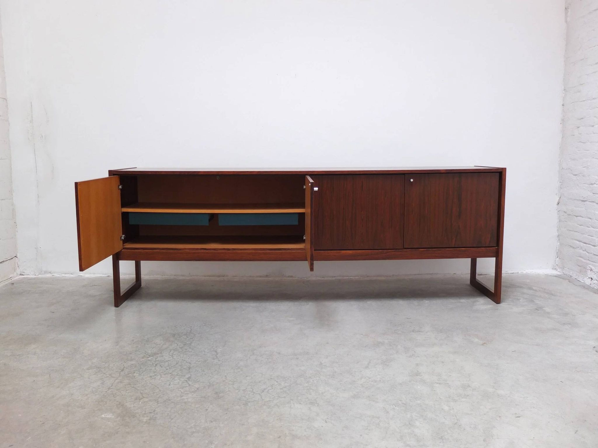 Exclusive 'Tecton' sideboard by Oswald Vermaercke for V-Form, 1965