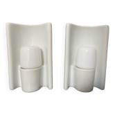 Pair of vintage 50/60 wall lights by Wilhelm Wagenfeld for Lindner Leutchen
